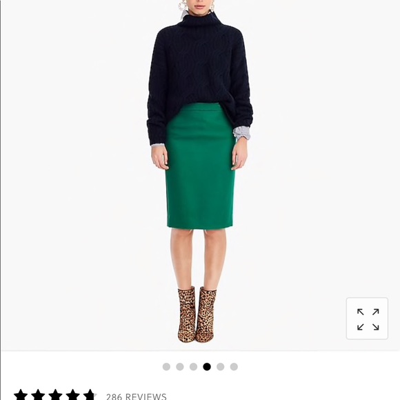 J. Crew No. 2 Pencil Skirt in Black - Picture 3 of 8